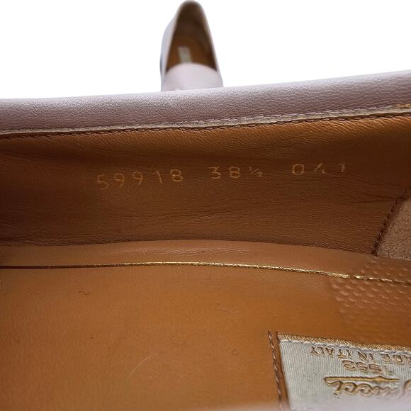 Gucci Jordaan Horsebit Slip On Loafer Pink Leather Crystal Size 38.5 US 8.5 - Picture 12 of 13